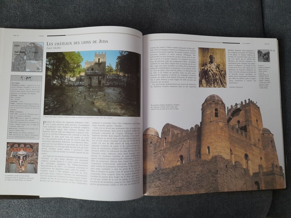 LES TRESORS du PATRIMOINE MONDIAL Livres et BD