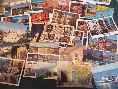 06 ; lot de 35 cartes neuves des Alpes Maritime 12 Tours (37)