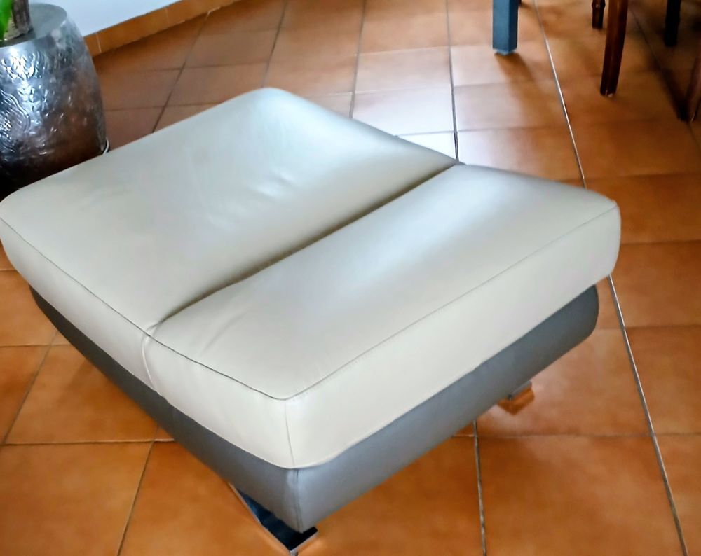 Canap&eacute; et Pouf Poltronesofa cuir Meubles