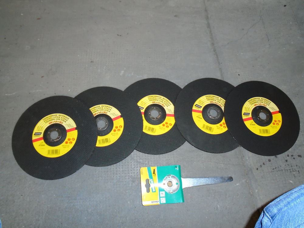 Disque pour disqueuse de m&eacute;taux Bricolage