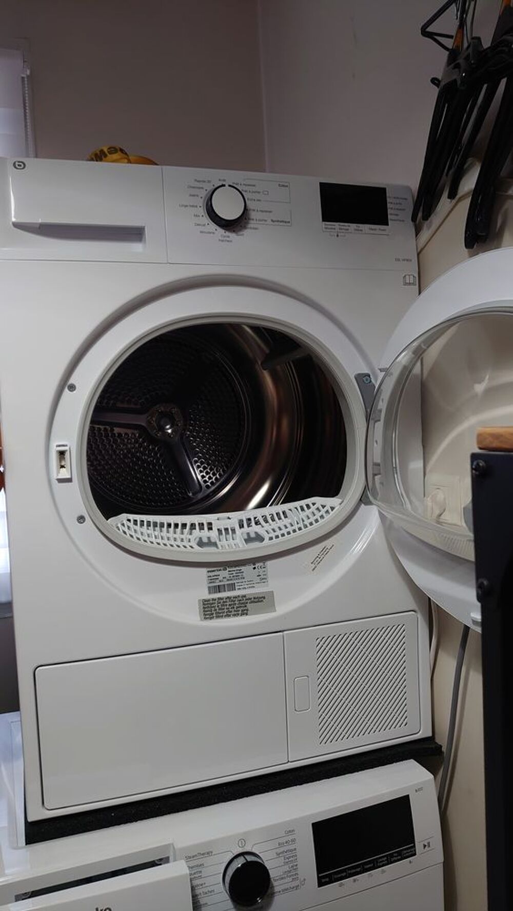 S&Egrave;CHE LINGE Condensation pompe &agrave; chaleur Electroménager