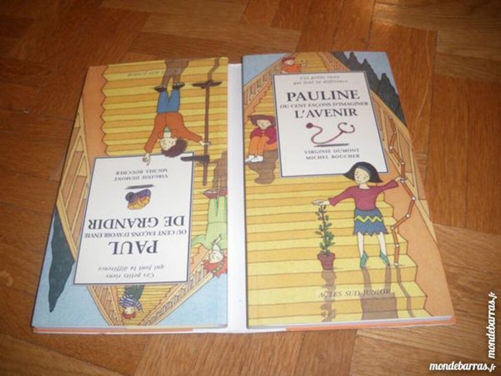 Livre double &quot;Paul et Pauline&quot; th&egrave;me avenir (3) Livres et BD