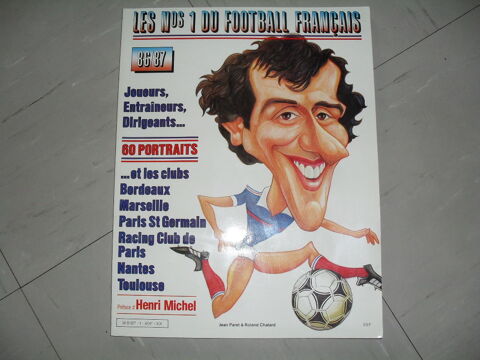 Rare les n1 du football franais caricatures 60 portraits  12 Toul (54)