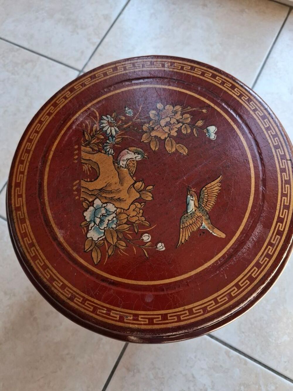 tabouret en bois exotique Décoration