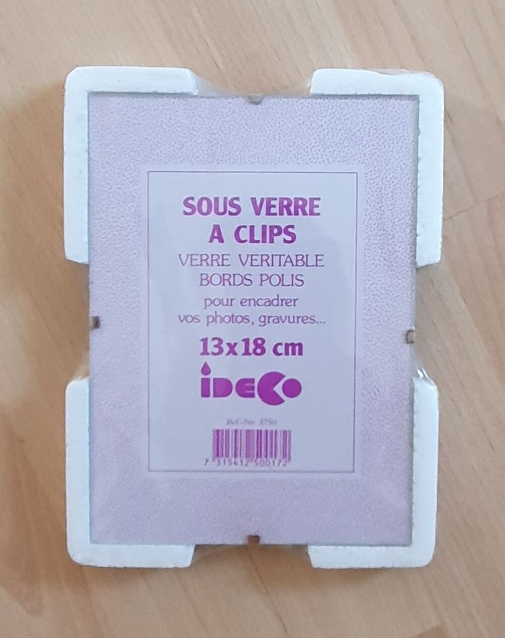 Sous verre 13 x 18 cm Décoration