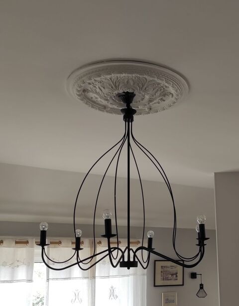 lustre mtal noir TBE 120 Flavin (12)