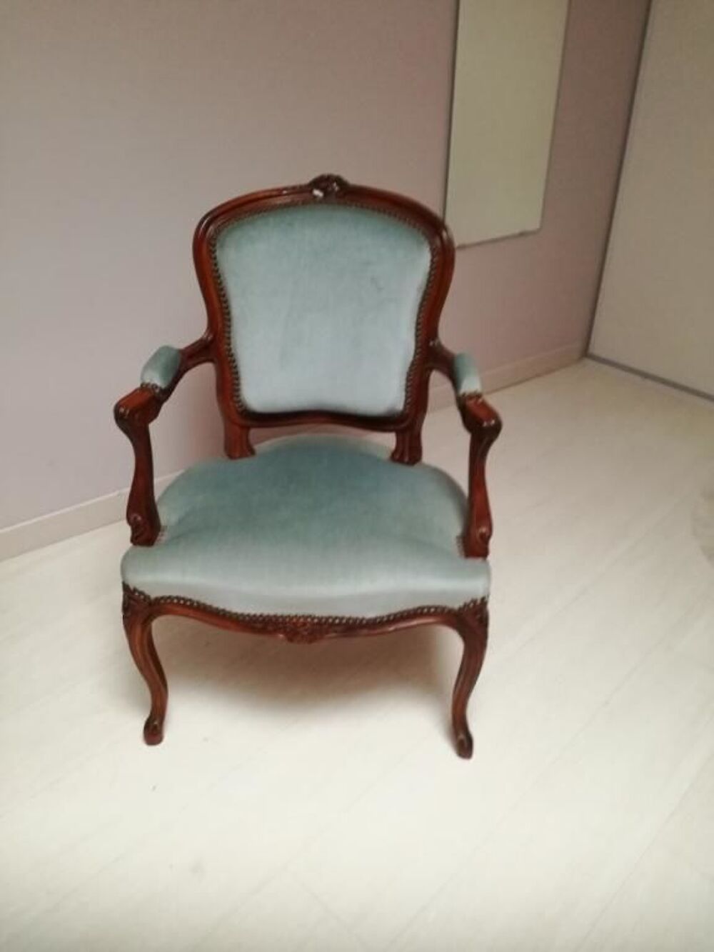 ensemble lit 140 merisier Meubles