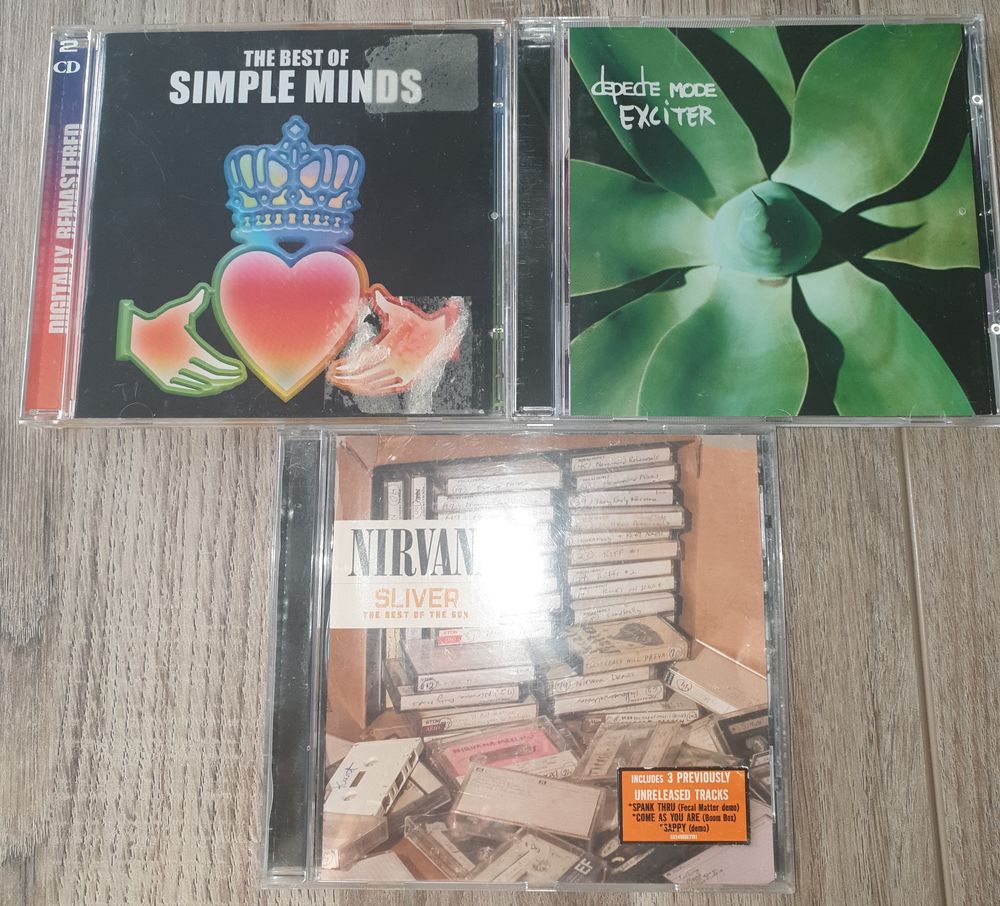 CD originaux CD et vinyles