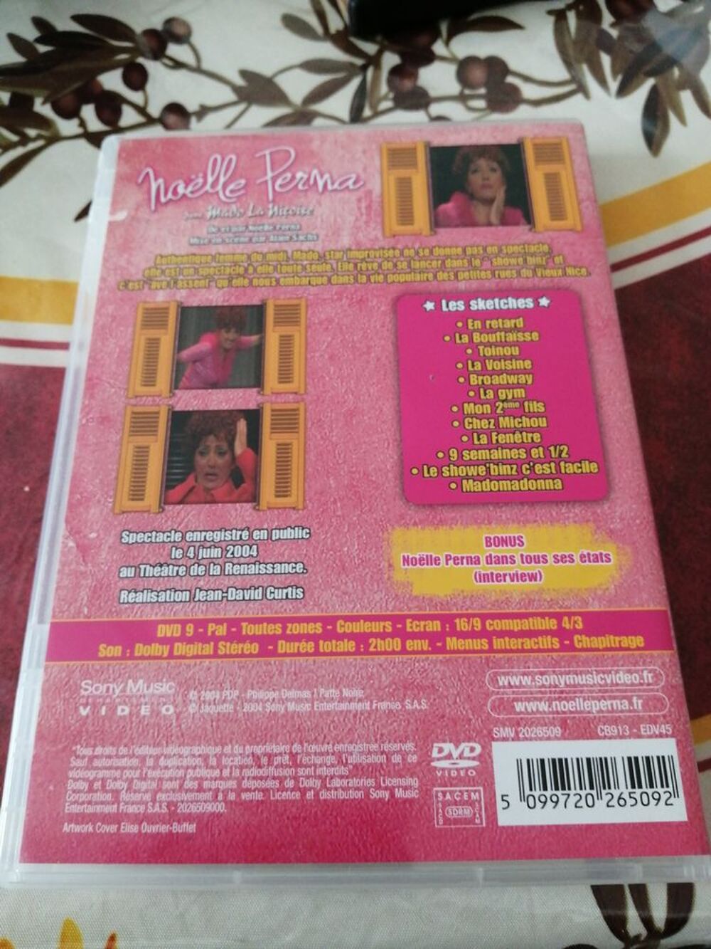 Mado la Ni&ccedil;oise DVD et blu-ray