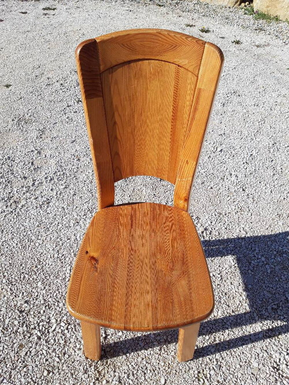 6 Chaise vintage _ Chaise bois _ Chaise en pin Meubles