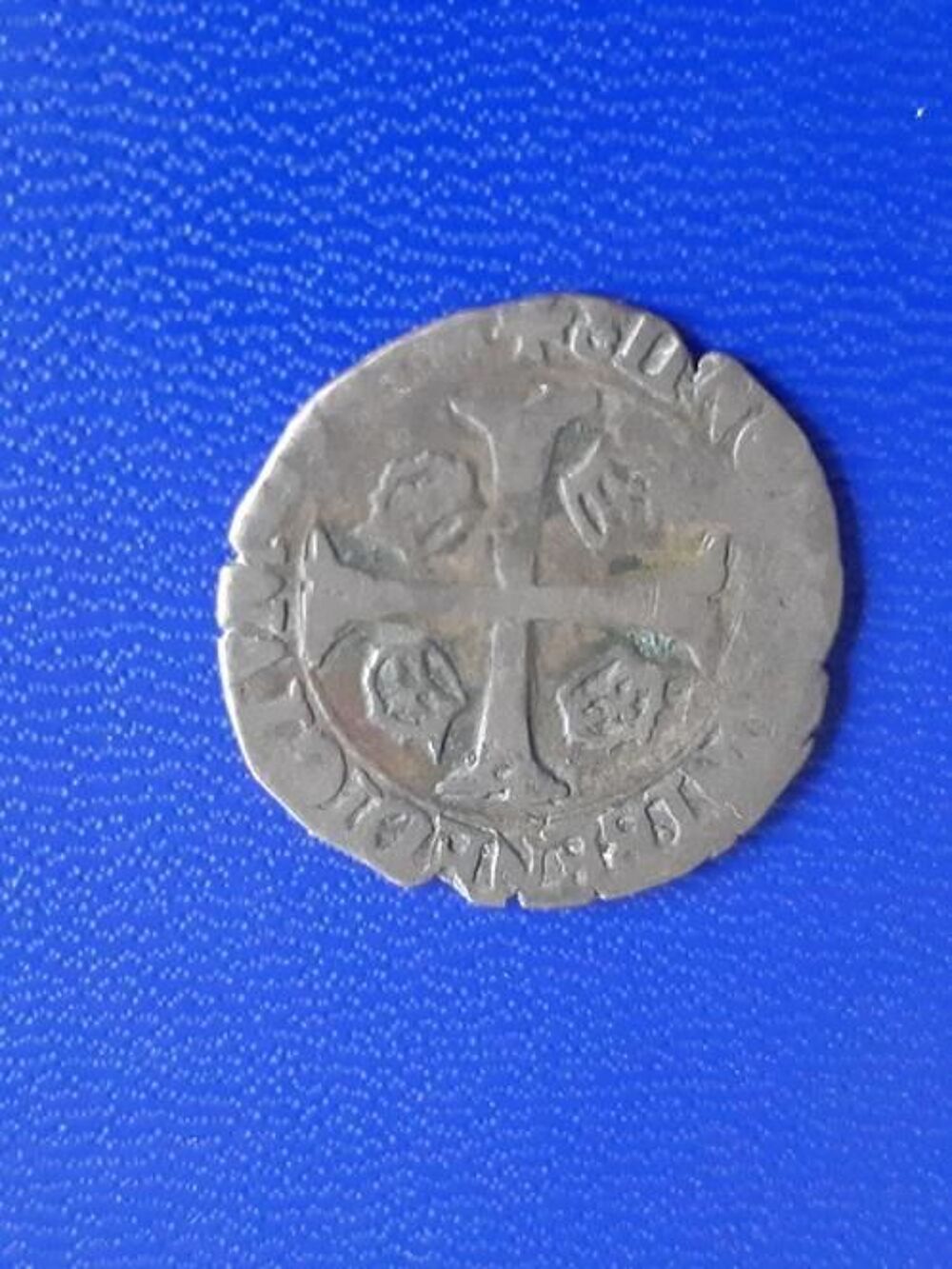 1594 douzain au 2 C en argent Charles X 