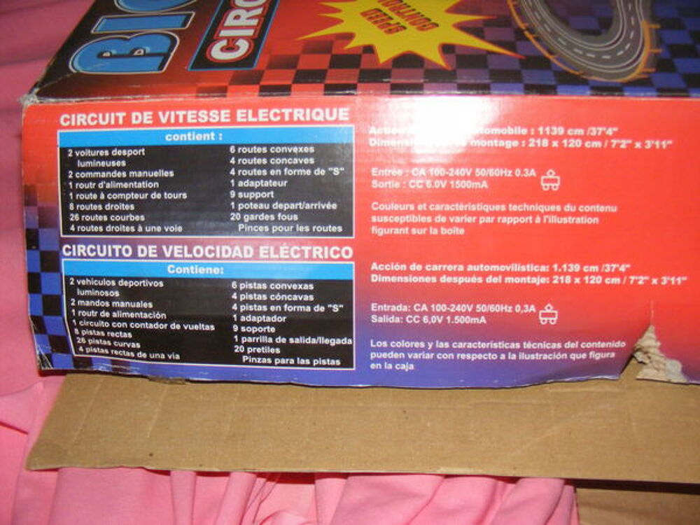 circuit auto Jeux / jouets