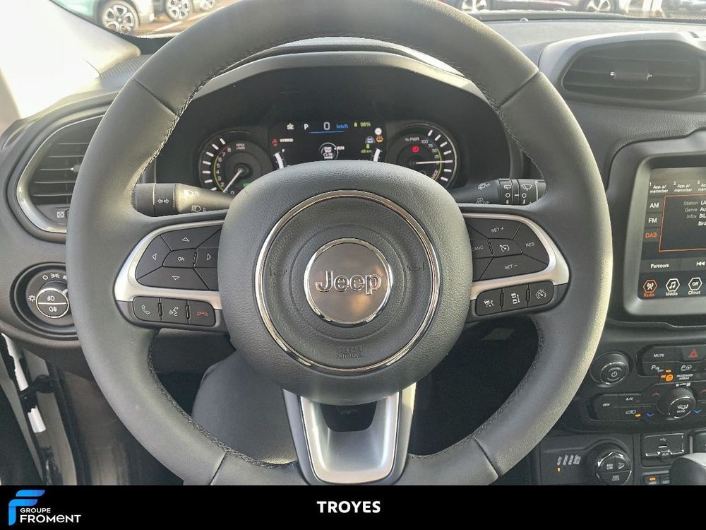 Renegade 1.3 Turbo T4 190 ch PHEV BVA6 4xe eAWD Limited 2024 occasion 10600 Barberey-Saint-Sulpice
