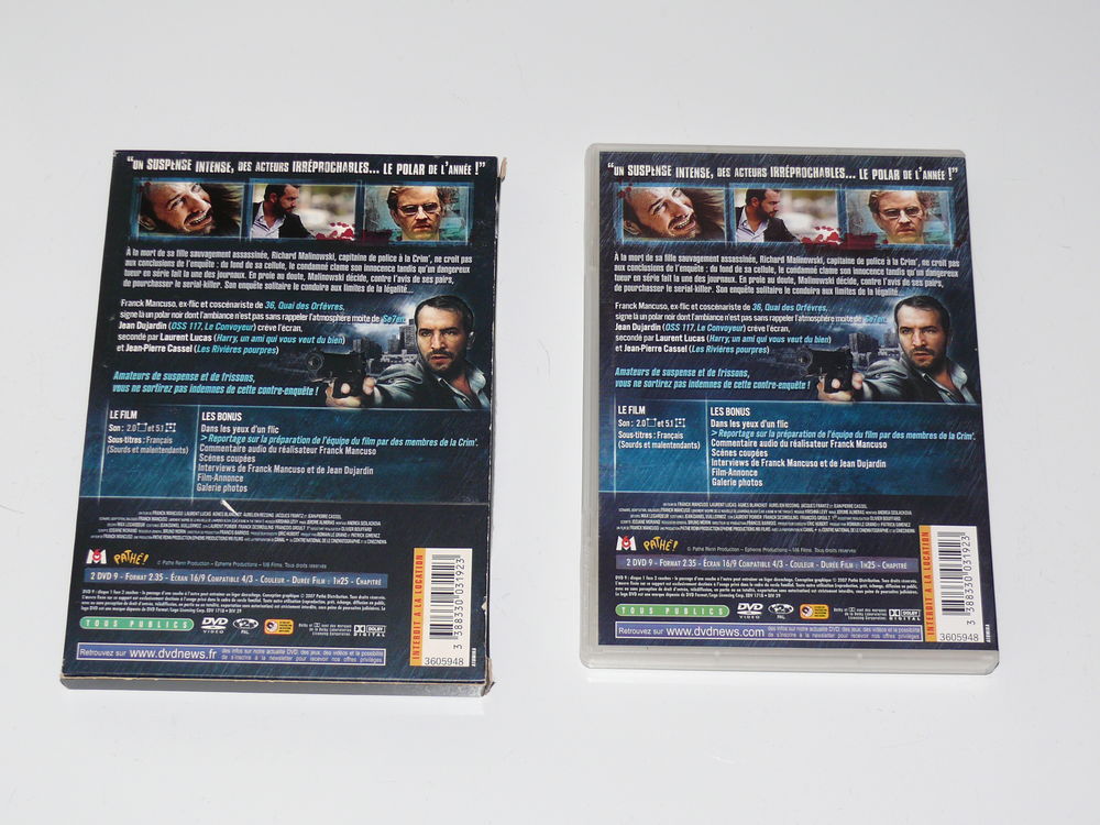 DVD : "Contre enqu&ecirc;te" DVD et blu-ray