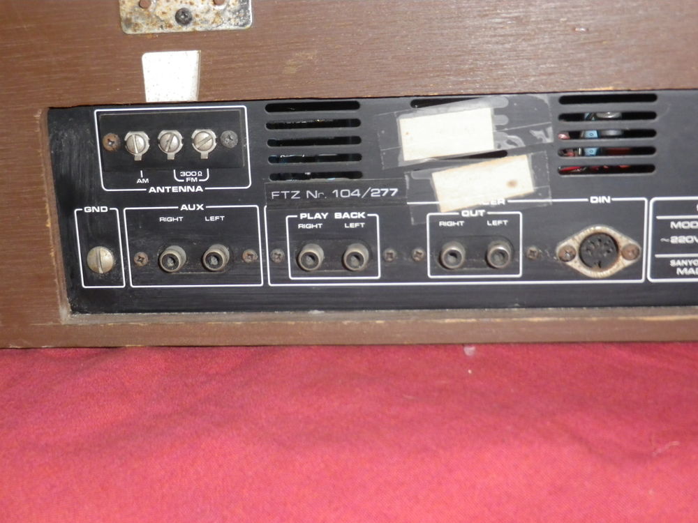Platine vinyle tuner Sanyo DXT 55OOL Audio et hifi