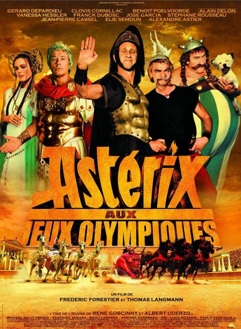 Affiche Roul�e : Ast�rix aux Jeux Olympiques (2008) 10 Gujan-Mestras (33)