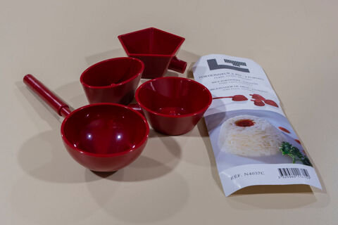 Portionneurs à riz Louis Tellier, lot de 4 avec manche 14 Han-sur-Meuse (55)