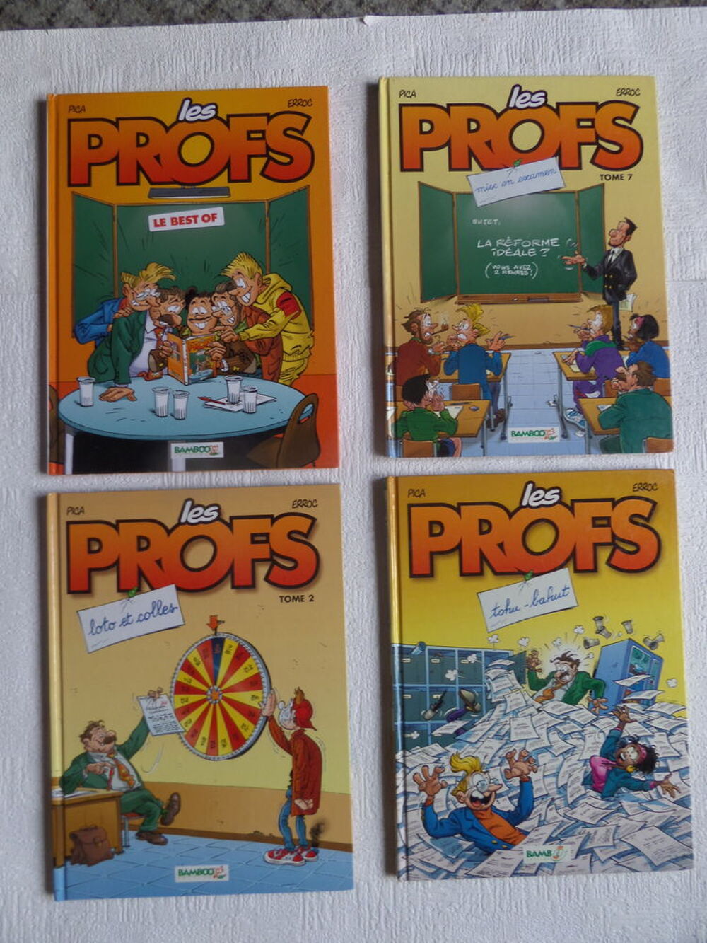 bande dessin&eacute;e..LES PROFS Livres et BD
