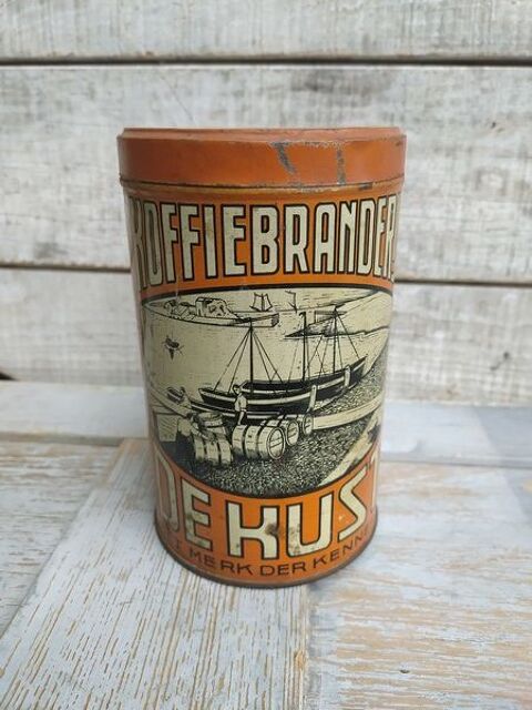 Boite Publicitaire Caf Koffiebranderij De Kust Veurne Belge 59 Loches (37)