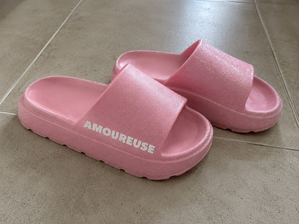 Claquette femme humoristique Chaussures