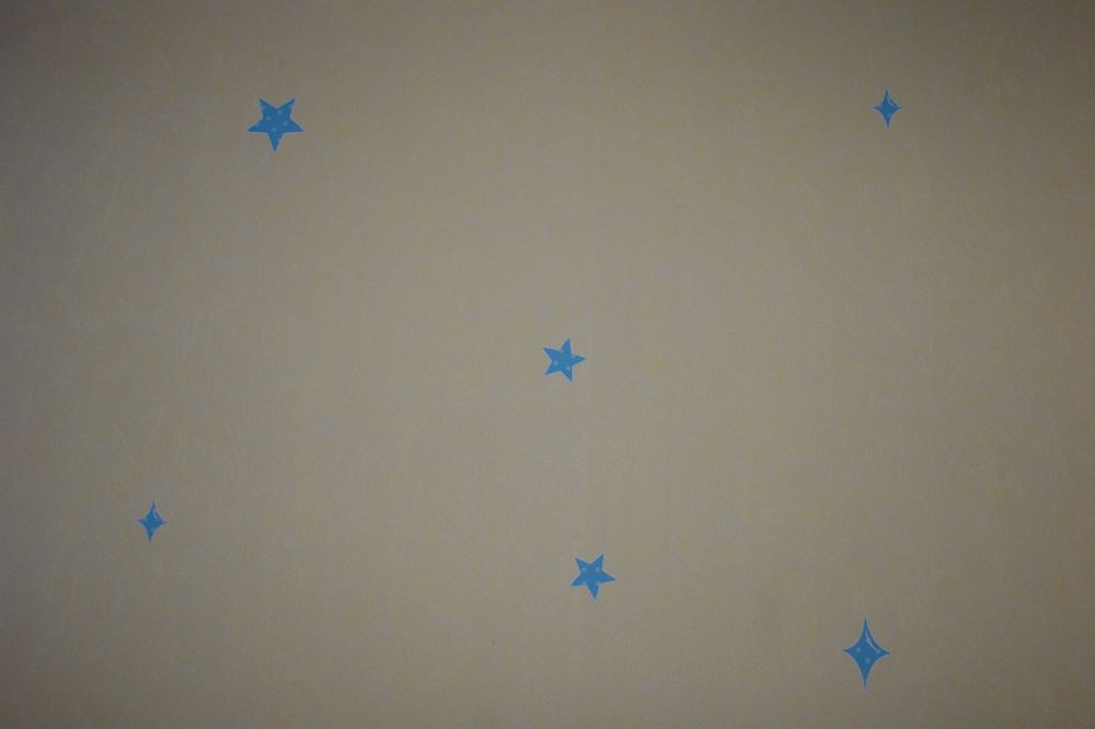 Sticker lune + &eacute;toiles Décoration