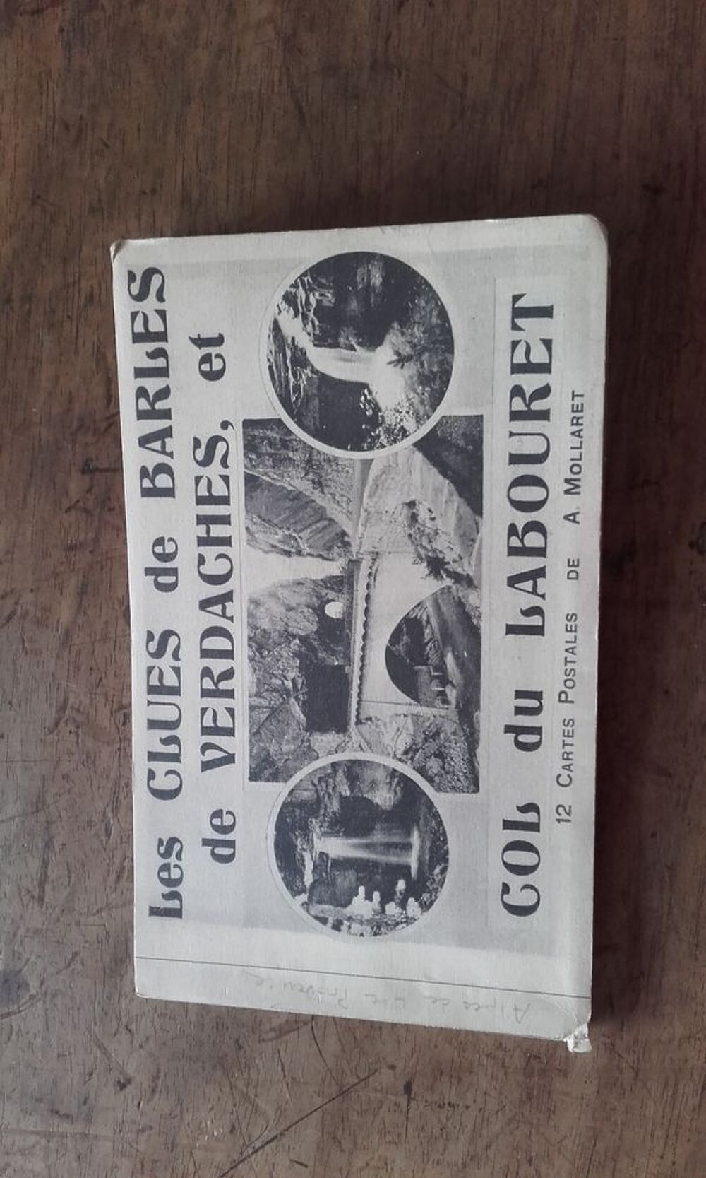Album de 12 cartes postales anciennes ; Alpesde Hte Provence 