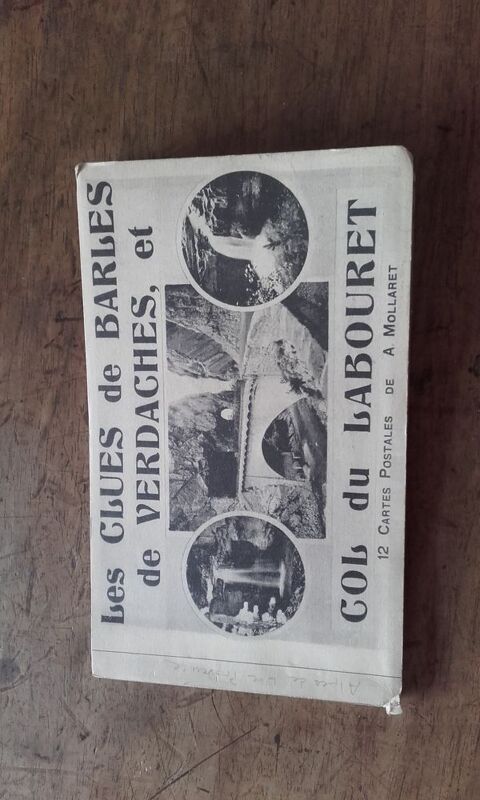 Album de 12 cartes postales anciennes ; Alpesde Hte Provence 15 Saint-Martin-de-la-Brasque (84)