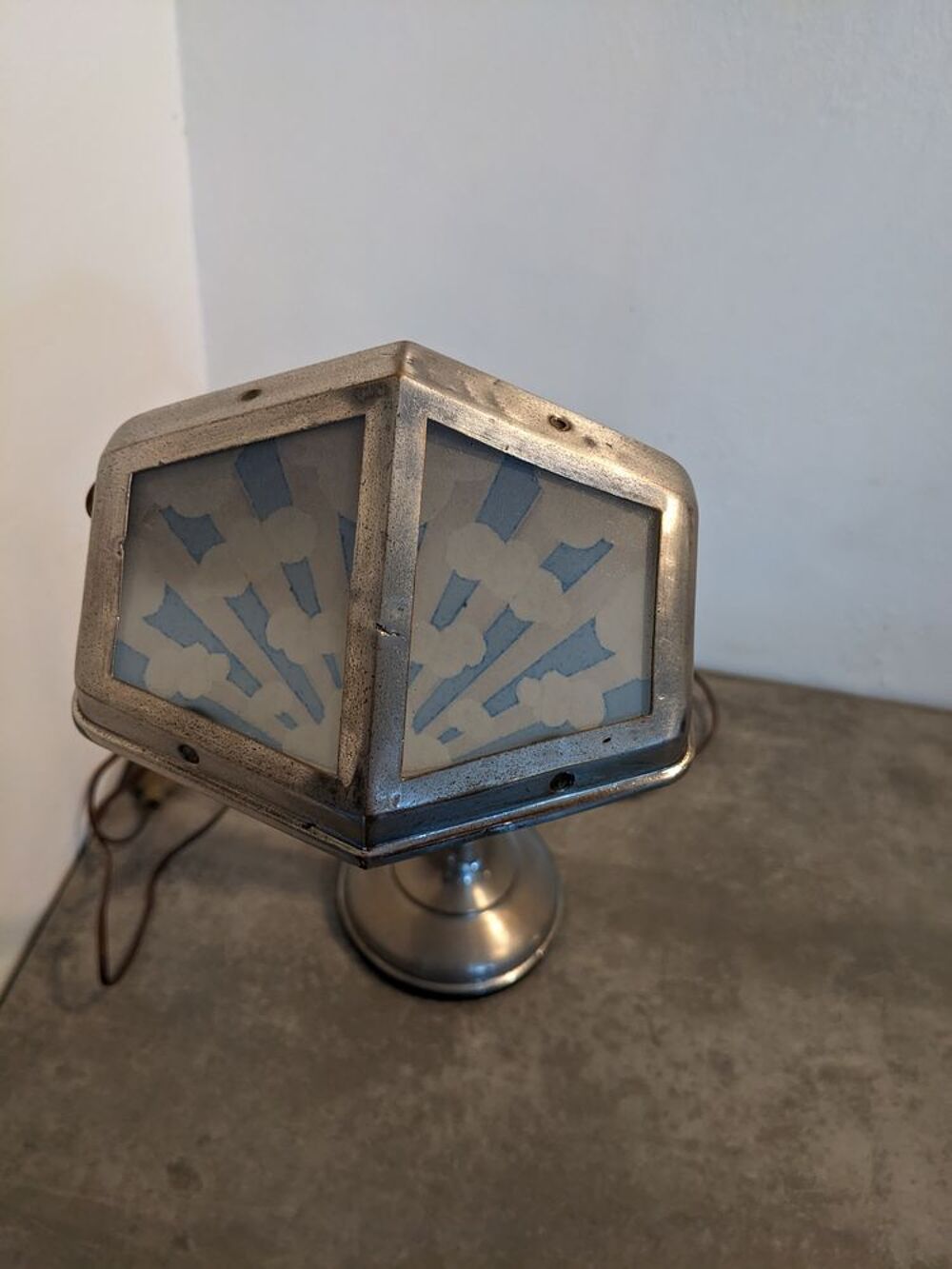 Lampe PIROUETT DE BUREAU art d&eacute;co 1930 en bon &eacute;tat d'usage Dcoration