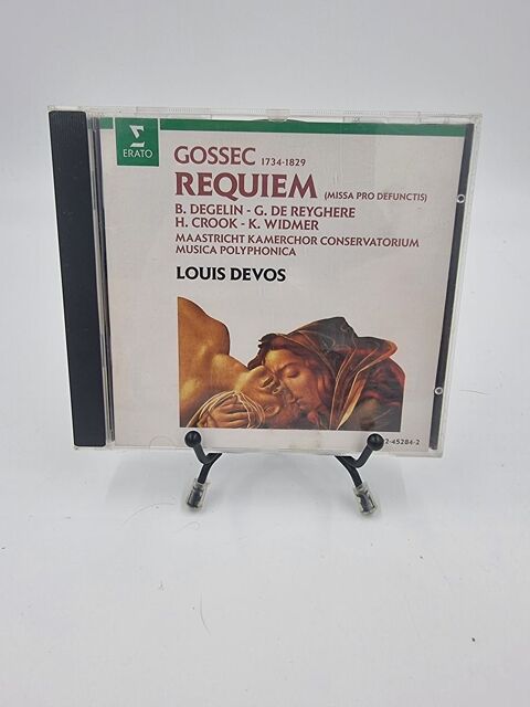 CD de musique Gossec Requiem : Louis Devos en boite  7 Vulbens (74)