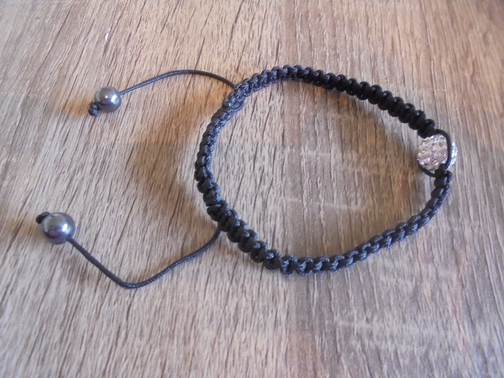 Bracelet perle strass (28b) Bijoux et montres