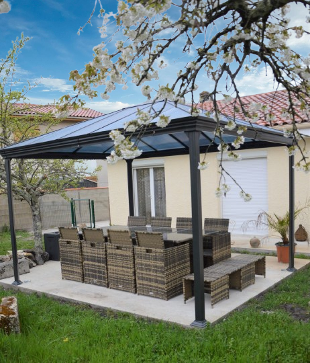 Pergola en ALU Jardin