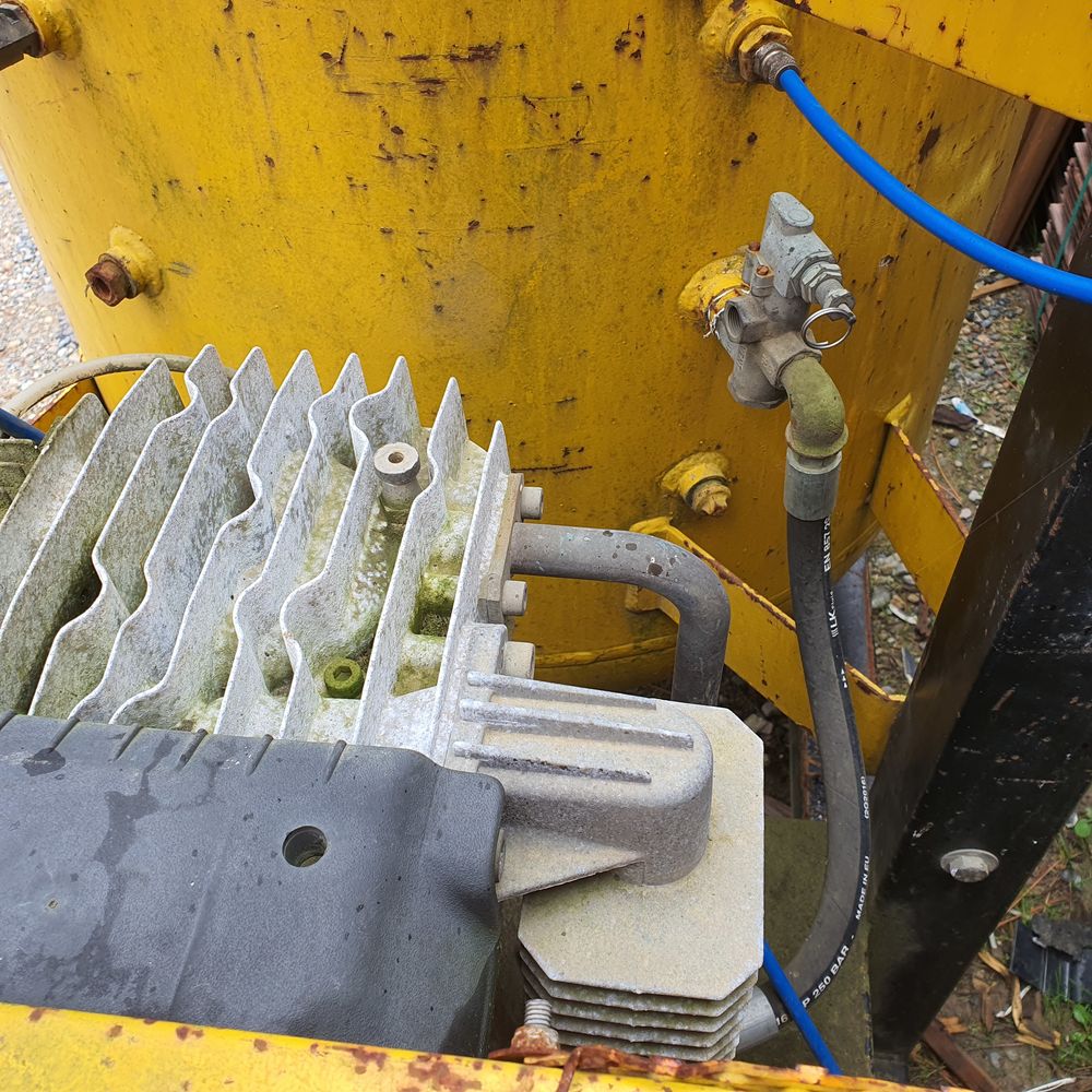 COMPRESSEUR Jaune AGRICOLE - Pour Prise de Force Bricolage