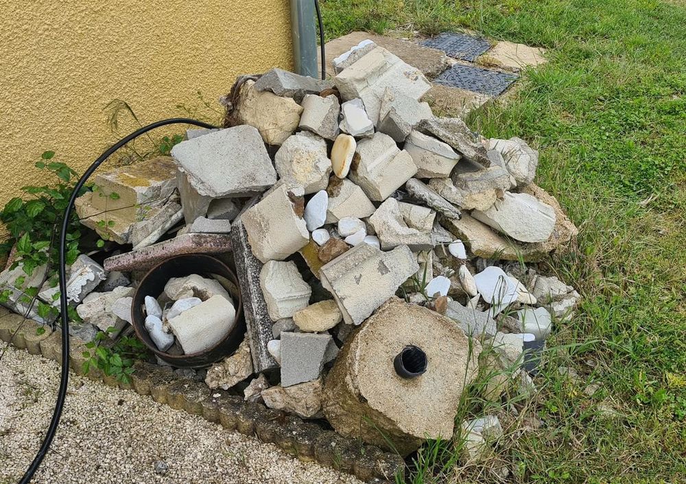 Donne Gros Gravats Bricolage