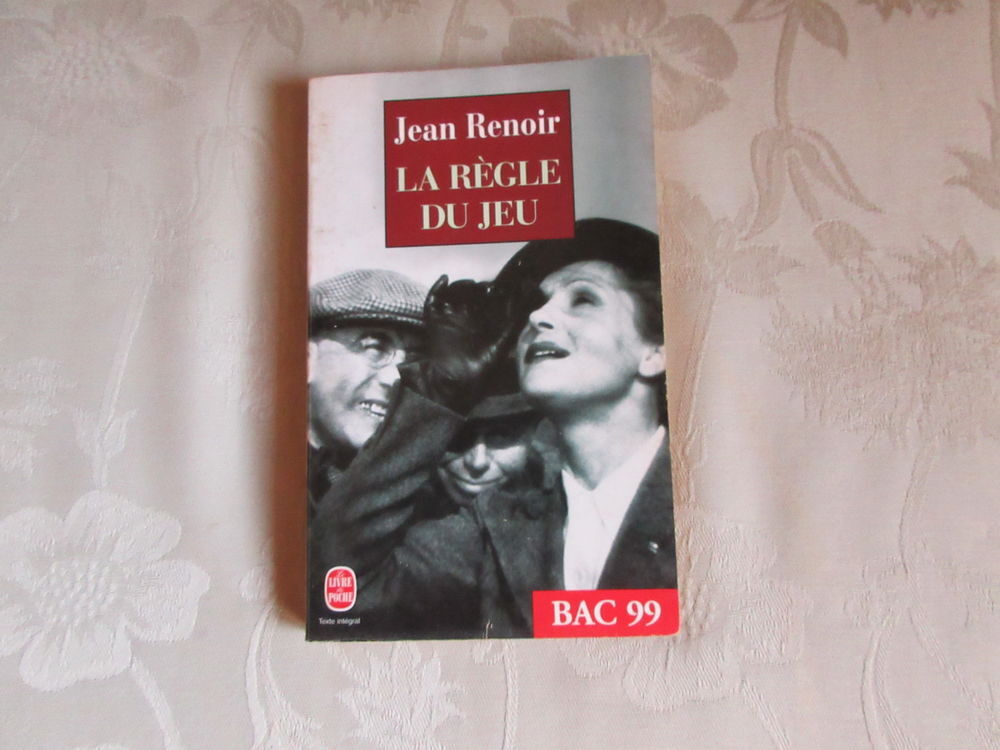 La r&egrave;gle du jeu de Jean Renoir Livres et BD