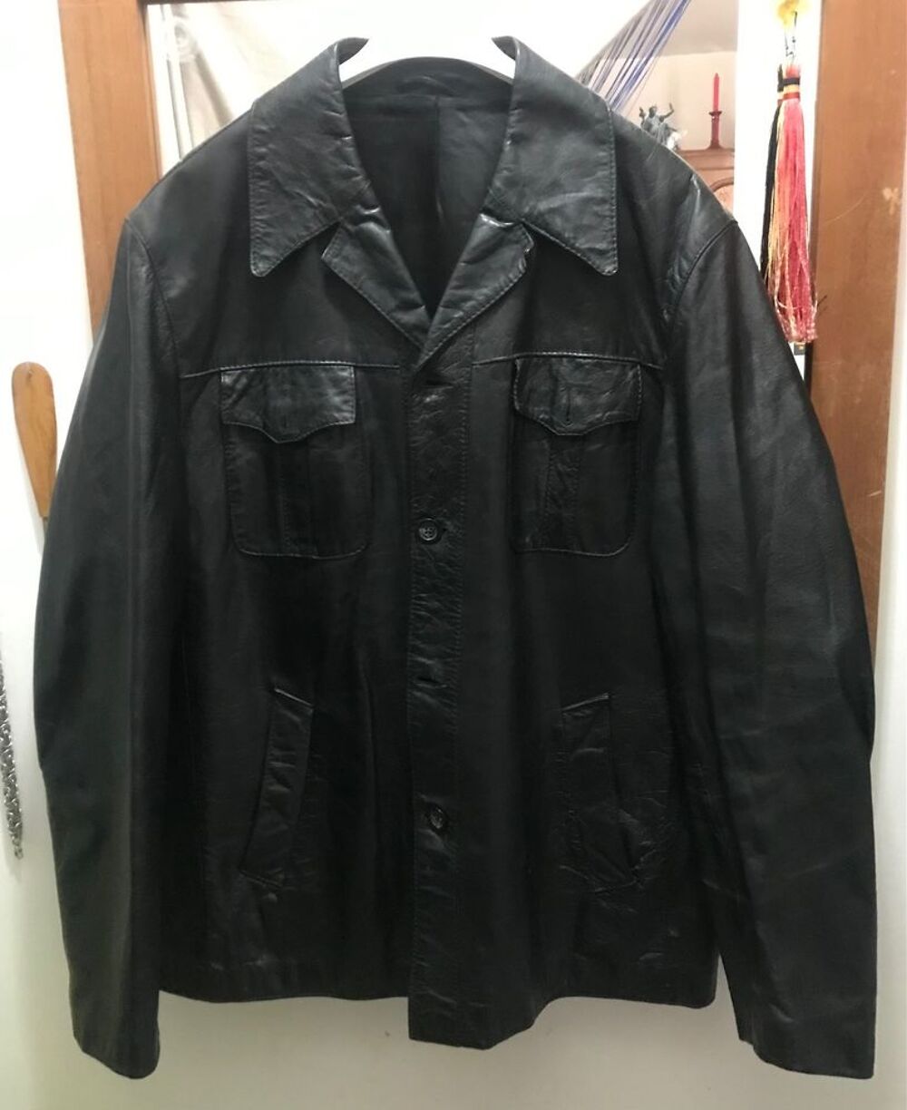 veste cuir Vêtements
