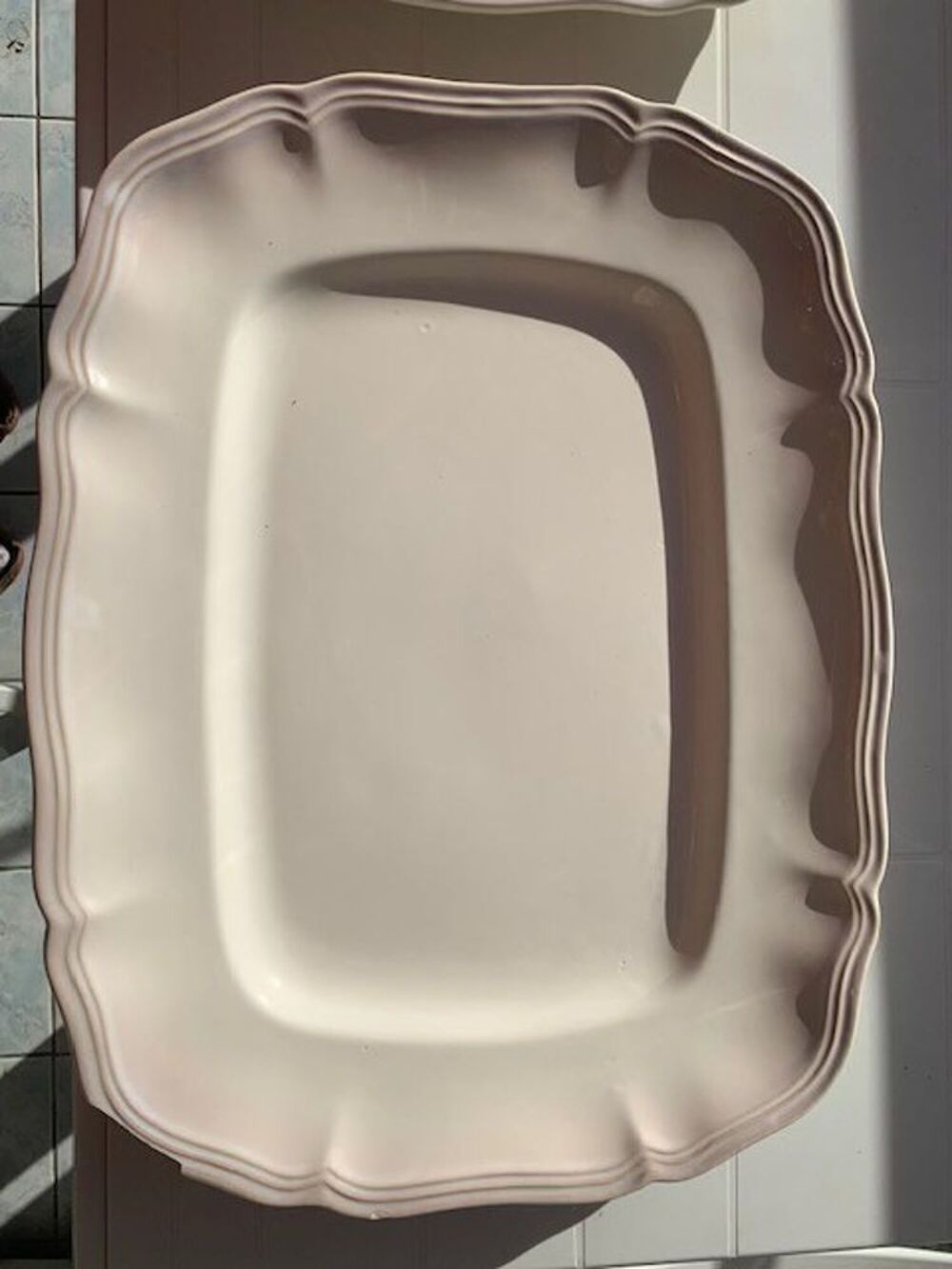 3 plats en faience. Cuisine