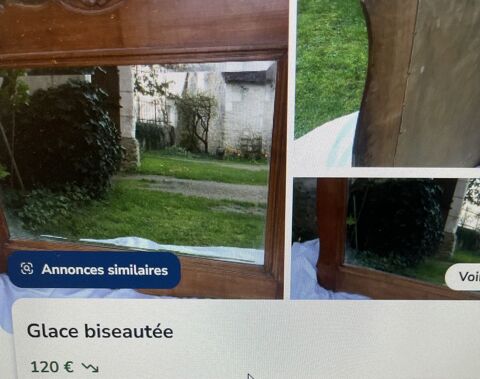 GLACE BISEAUTEE DES ANNEES 60 Chambourg-sur-Indre (37)