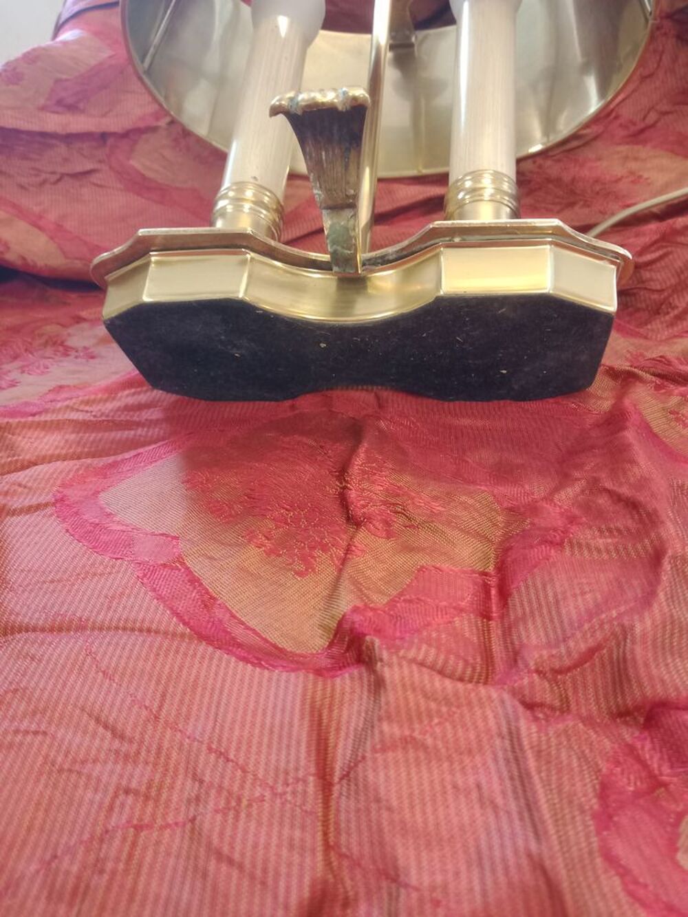Lampe bouillotte en bronze Décoration