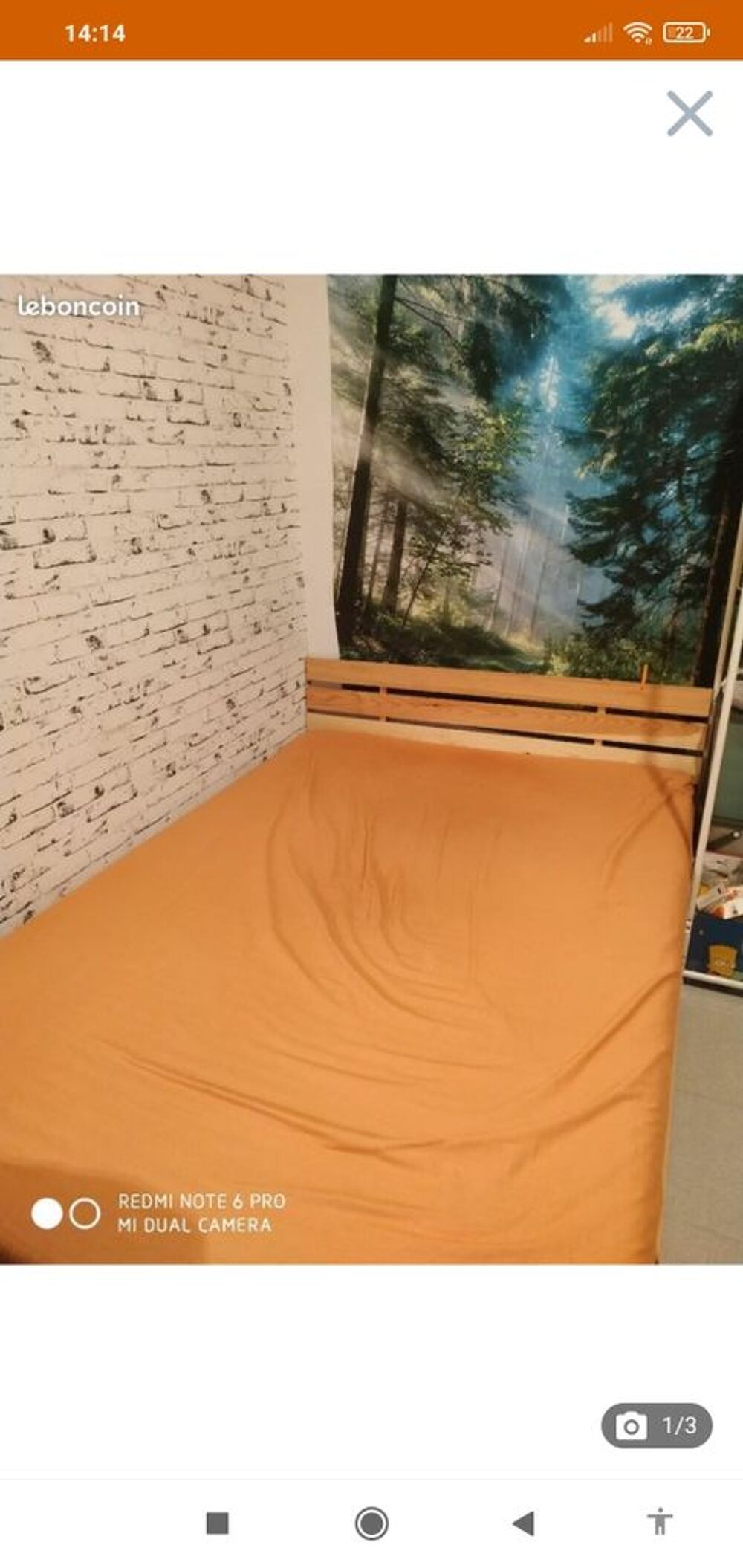 lit 140 x 200 Meubles
