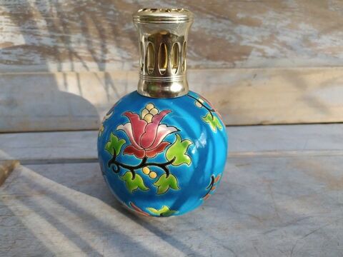 Ancienne Lampe Berger Émaux de Longwy  105 Loches (37)