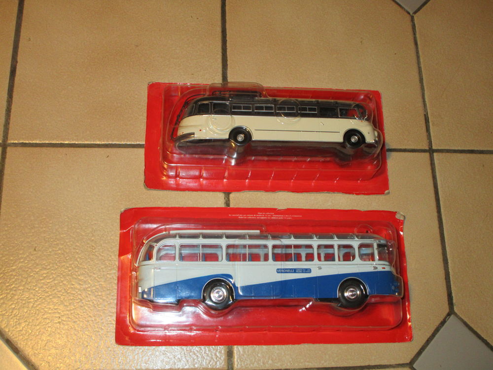 AUTOBUS MINIATURE"ISOBLOC 648DP--LANCIA ESATAU BIANCHI" Jeux / jouets