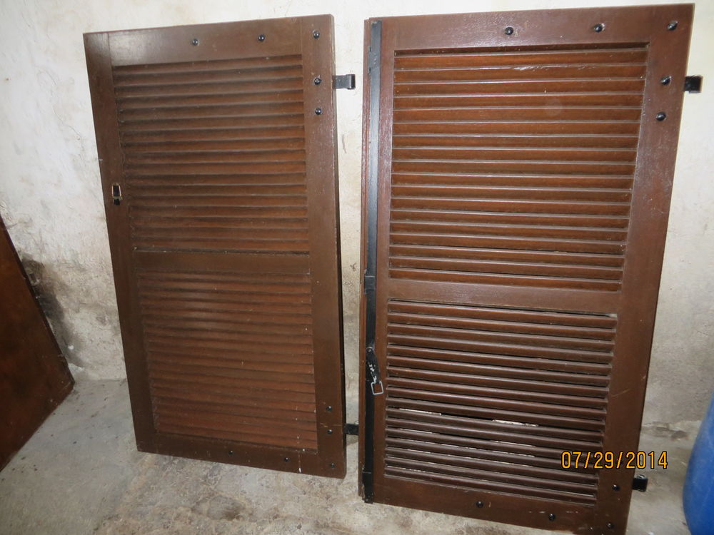 plusieurs persiennes bois Bricolage