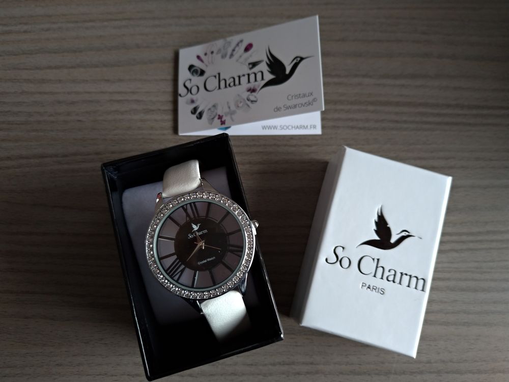 Montre femme So Charm cristaux Swarovski Bijoux et montres