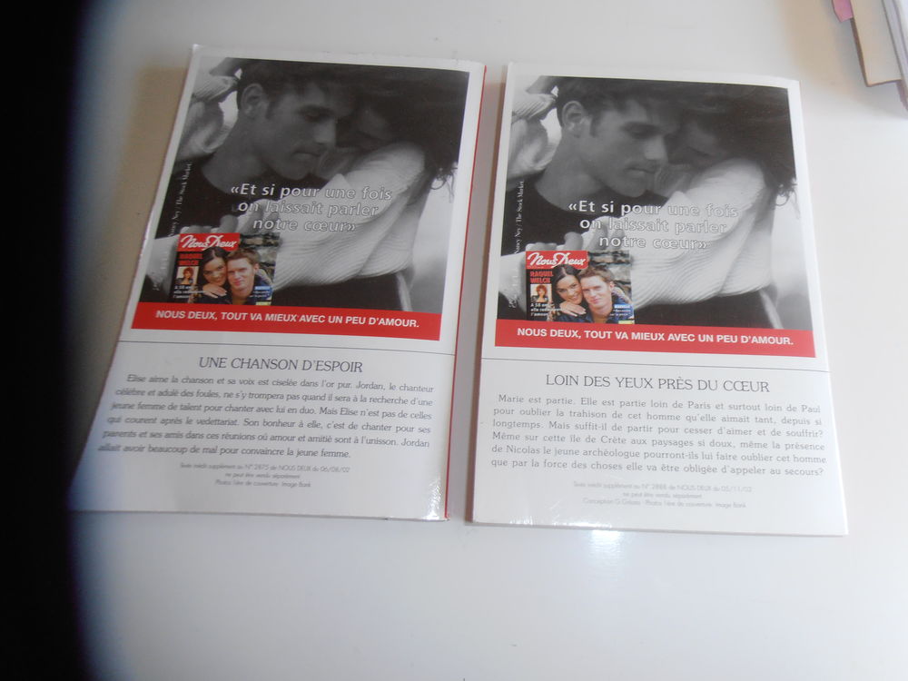 Lot de 2 romans (1) Livres et BD