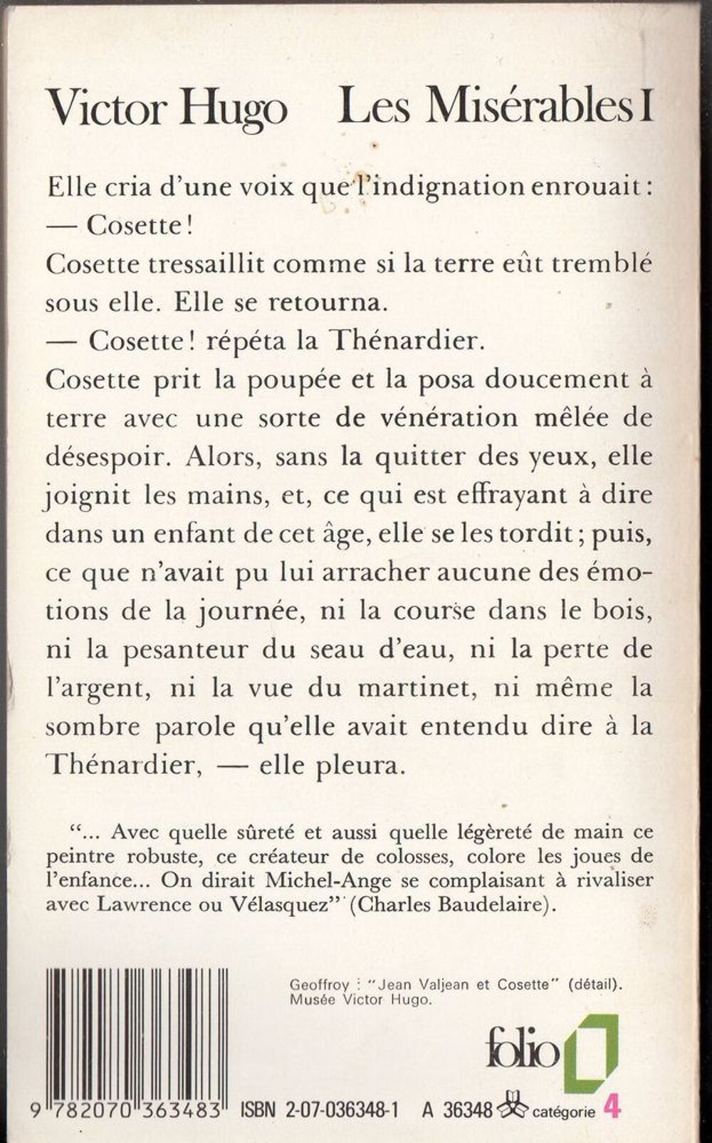 Les mis&eacute;rables T1 - Victor Hugo Livres et BD