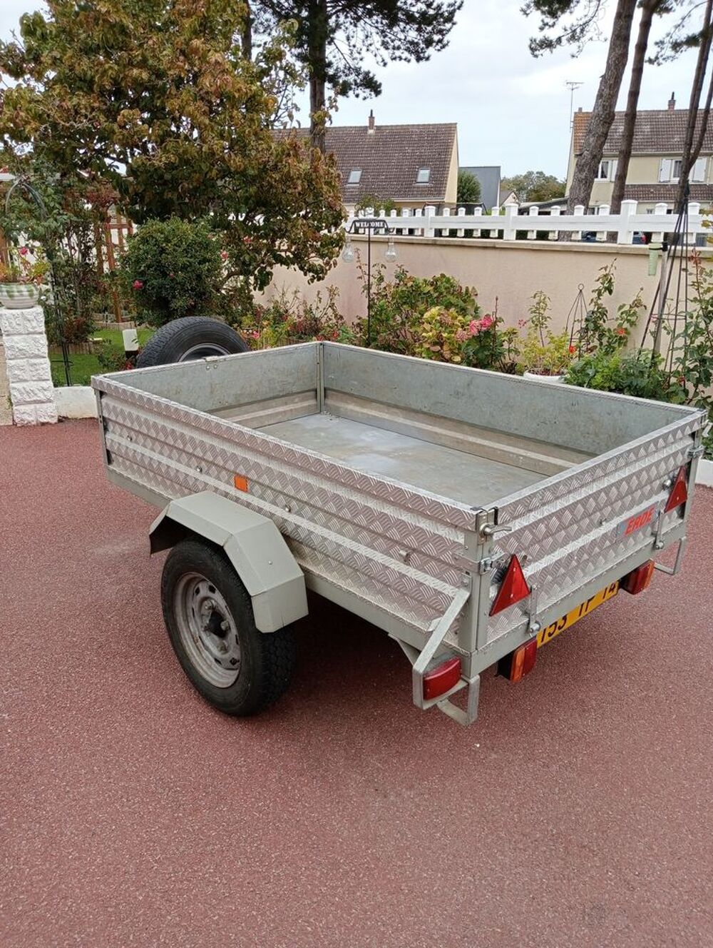 Remorque 500 KG Bricolage
