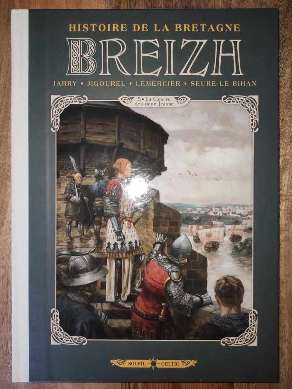 Breizh La Guerre des deux Jeanne Tome 5 EO (dos toil&eacute;) Livres et BD