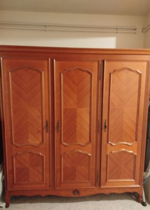 Grande Armoire Merisier - 3 Portes - Style Classique R�giona 500 Luc� (28)