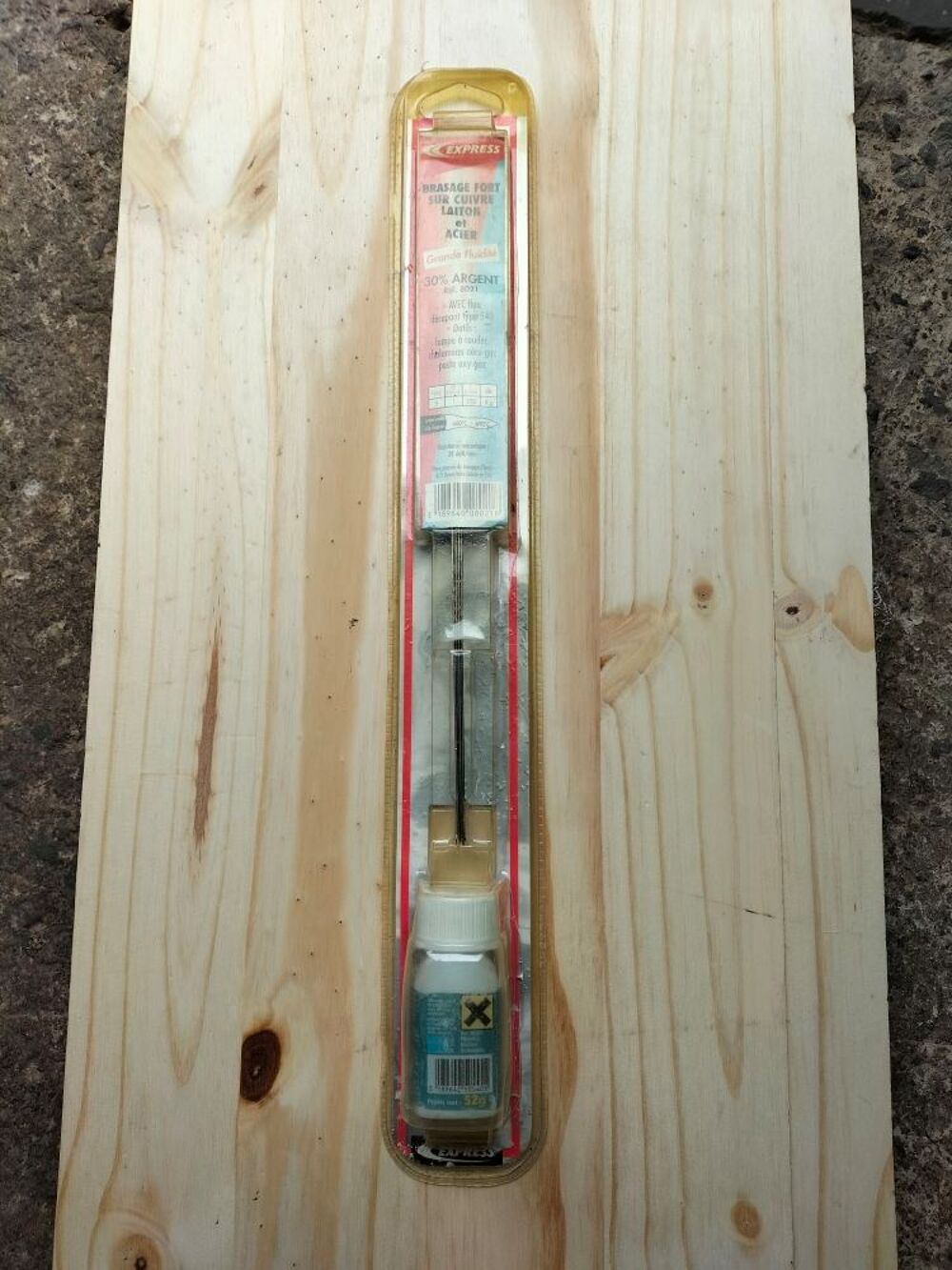 brasure argent a 30% Bricolage