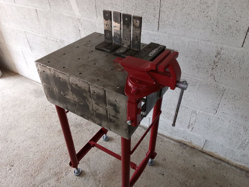 &eacute;tabli avec &eacute;tau et accessoires de positionnement Bricolage